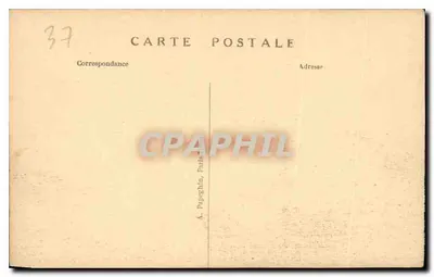 Chenonceau — O Castelo — Fachada Nordeste — A.P. — Verso
