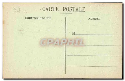 Amboise — Zamek — Drzwi Starego Zawodzenia, gdzie Charles VIII zginął śmiertelnie — M. M. — Rewers