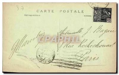 Amboise (L.-et-L.) — Klasztorna kaplica zamku — A.P. n°18 — Rewers