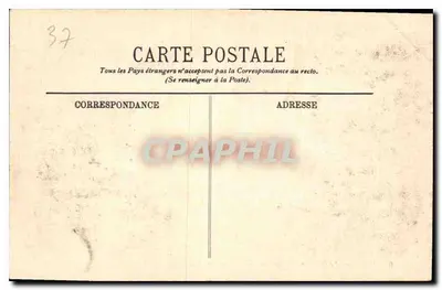 Ussé — Zamek — Salla d'onore — LL. — Rewers