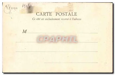 Tours — La Cattedrale — B. E., Parigi — Verso