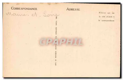 Langeais - Katedra Kolnii — LL. n°58 — Rewers