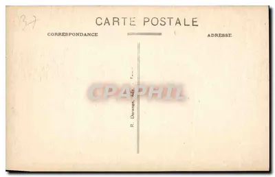 Azay-le-Rideau (Indre-et-Loire) — Het Kasteel — De Keuken — R. Dorange, uitgever — Achterkant