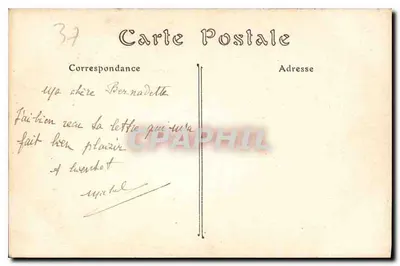 Amboise — Wnętrze kaplicy zamku — ND. — Rewers