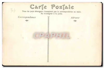 Castello d'Azay-le-Rideau — Façades Orientales — Editore non identificato, n° di serie 2 — Verso