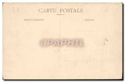 Amboise - O Castelo - Faches de Carlos VIII e Luís XII diante das quais foram massacrados os Huguenotes - M. M. — Verso