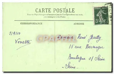 LOURDES — O Calvário e a Basílica — LL. — Verso