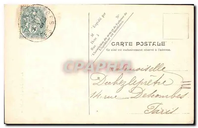 Lourdes — La Grotta e la Basilica — V.P. Parigi No. 27 — Verso