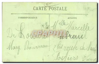 Lourdes — Uma Mulher Devota Limpa o Rosto de Jesus Cristo — LL. — N° 251 — Verso