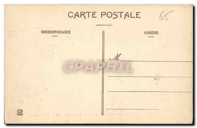 Widok z obserwatorium Pic du Midi na centralne Alpy Pyreńskie — Les Hautes-Pyrénées — Fototypia Labouchère, Toulouse — Rewers