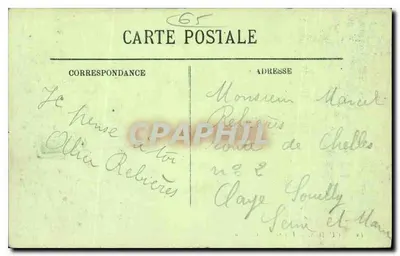 Lourdes — Widok ku zamkowi — LL — Rewers