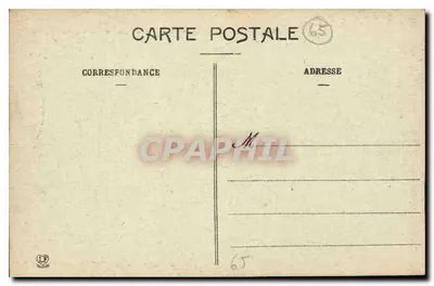 Gavarnie - La Vallée, il Cirque e l'Hotel du Vignemale — Fototipia Labouche Frères, Toulouse — Verso
