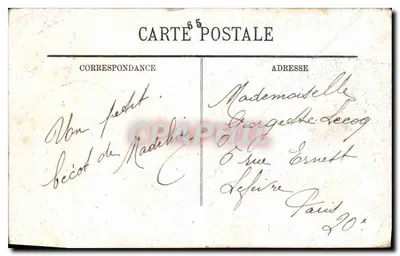LOURDES — A Basílica e as Piscinas — Editor desconhecido, n°45 — Verso