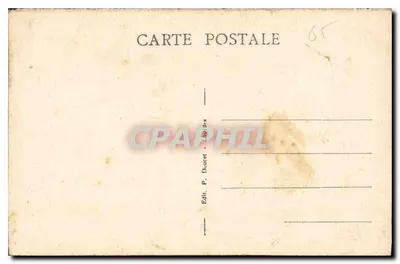 Lourdes — La Vallée d'Argelès et les Pyrénées, vues du Pic du Jer P.D. — Verso
