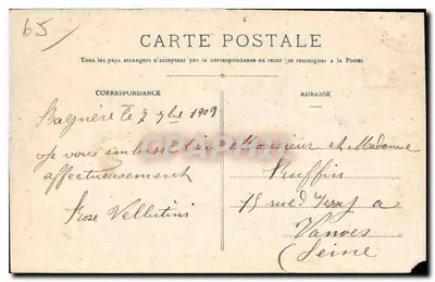 Bagnères-de-Bigorre — Estabelecimento de Salut — C.C. 8 — Verso