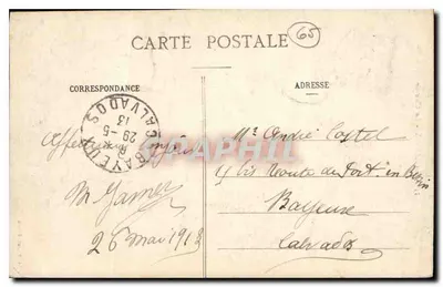 GAVARNIE - A Cachoeira — editor desconhecido, n° 35 — Verso