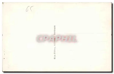 Cauterets — Ogólny widok — Bloo Frères, wydawcy Bordeaux — Rewers