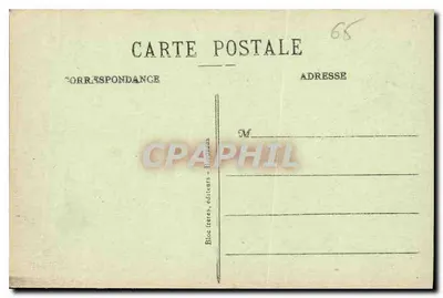 Droga z Cauterets do Pierrefitte — Tunel — Dwie drogi — Widok na PIERREFITTE — B. R. — Rewers