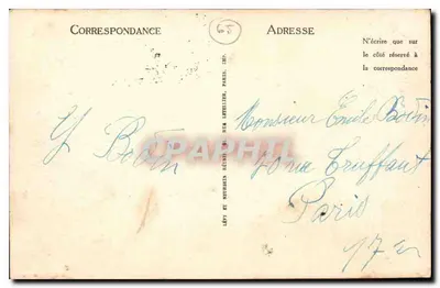 Estrada de Luz a Gavarnie — Porta da Espanha e Ponte Napoleão — LL. — Verso
