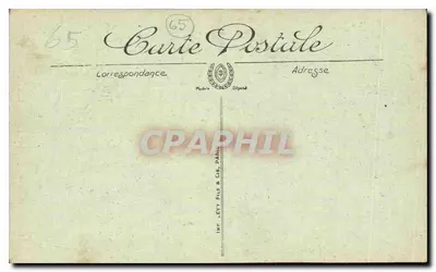 Około Cauterets — Most Hiszpański — LL — n° 105 — Rewers