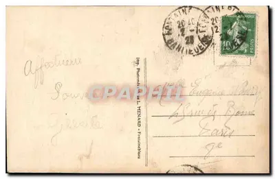 Christine da Suécia e Monaldeschi — No Palácio de Fontainebleau — Coleção Artística L. M. n°180 — Verso