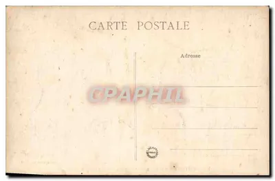 Palast von Fontainebleau — Die Eisenpferdestiege — Künstlerische Sammlung L. M. — Rückseite