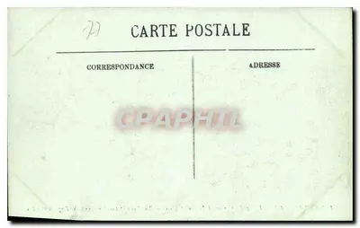 Fontainebleau — See der Karpfen und englischer Garten — Verlag unbekannt, Seriennummer nicht sichtbar — Rückseite