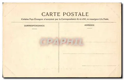 Palais de Fontainebleau — La Cour des Adieux — Éditeur non identifié, n° 27 — Verso