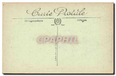 Fontainebleau — O Palácio — A Gruta dos Pinheiros — LL. — Verso