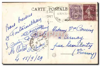 Palais de Fontainebleau — Chapelle de la Trinité — Collection Artietion — Verso