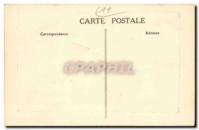 Wieża Inkwizycji i Dolna Miasto — Miasto Carcassonne — E. Roudière, wydawca — Rewers