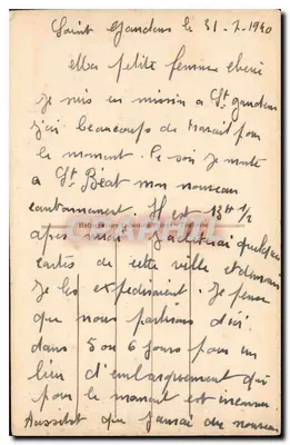 Lourdes — Ogólny widok na bazylikę z drogi z Pau — n° 562N — Rewers