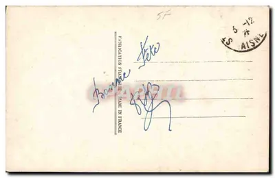 Uśmiechnięta młoda kobieta — Sainte-Barbe — wydawca S-O-L, nr 2928 — Rewers
