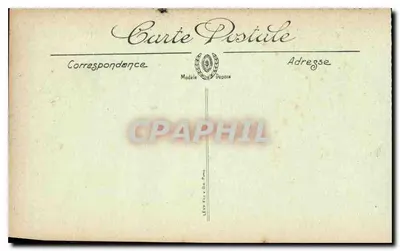 Fontainebleau — El Palacio — Antecámara de los Aposentos del Papa — N.G. — Reverso