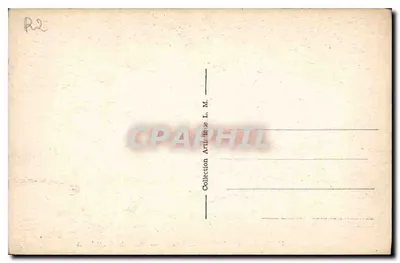 Palácio de Fontainebleau — Sala de Saint-Louis — Editor não identificado, n° de série 50 — Verso