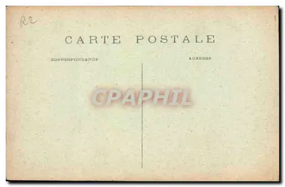 Boudoir Marie-Antoinetty — Pałac w Fontainebleau — Wydawca nieznany, nr 32 — Rewers