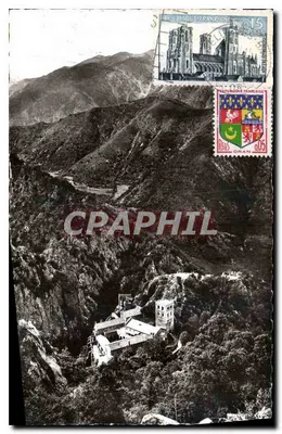Le Roussillon — Abadia de São Martinho do Canigou — editor A. L'Hoste, Paris