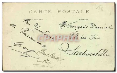 Saint-Amand-Montrouge — Abbaye de Noirlac — Editore Nouvelles Galeries — Verso