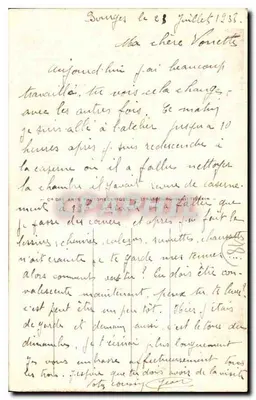 Bourges — Hotel Lallemant — Façada z XVI i XVII wieku — L.L. — Rewers