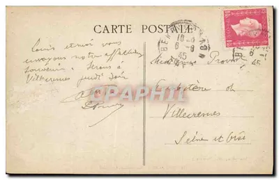 Bourges — Katedra, strona północna — Wydawca: A. Lefebvre, Bourges, n°24 — Rewers