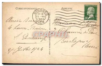 Bourges — Katedra — LL, nr 6 — Rewers