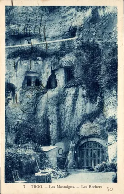 Troo — Les Montaigus — Les Rochers — Edição H. Colinet, n°7