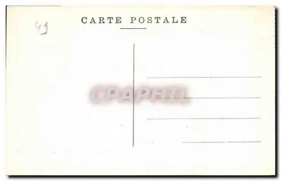 Chambord — O Castelo — A Sala do Conselho de Luís XIV — R. Talon, 51, Rue Emile-Zola - Tours — Verso