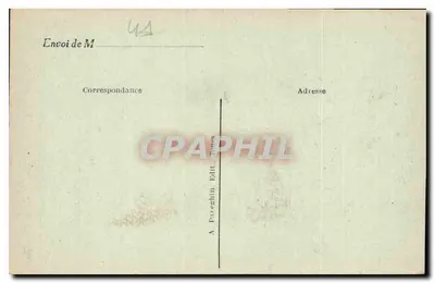 Chambord — Zamek — Skrzydło Franciszka I — A.P. — Rewers