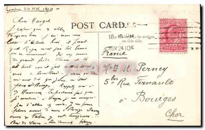 Haunt of the Gulls — seria 869 — W. Paulsen & Co. Ltd. Londyn — Rewers