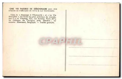 A residência tranquila dos desembaraçados — n° 610 — Verso