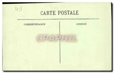 Chambord — Zamek — Façada Północna — LL. — Bazin — Rewers