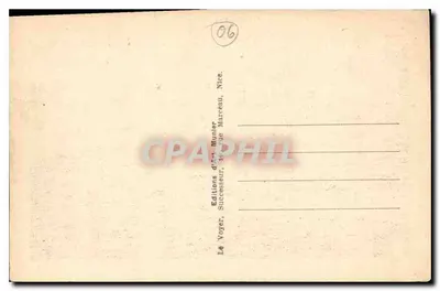 Cannes — esplanada — fotografia Munier, nr 153 — Rewers