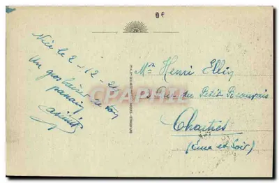 NICE - Ogólny widok - Zamek i Mont-Boron — CPAPHIL — Rewers