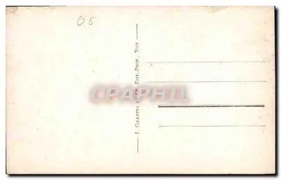 Monako — Widok z Wielkiej Corniche — J. Galletta, Nîmes, n°757 — Rewers